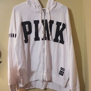 Pink hoodie